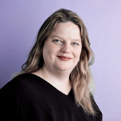 Porträt von Ilona Schmidt, Geschäftsleiterin Palliaviva.