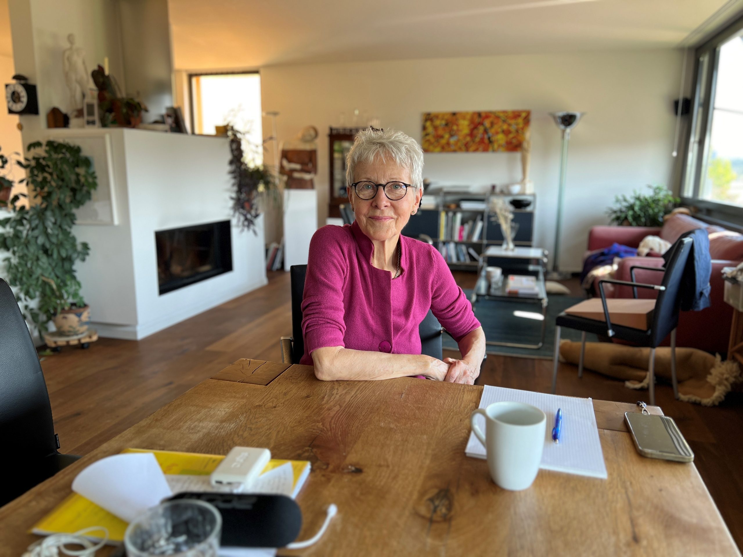Joseline Pampaluchi, Psychotherapeutin in Winterthur.