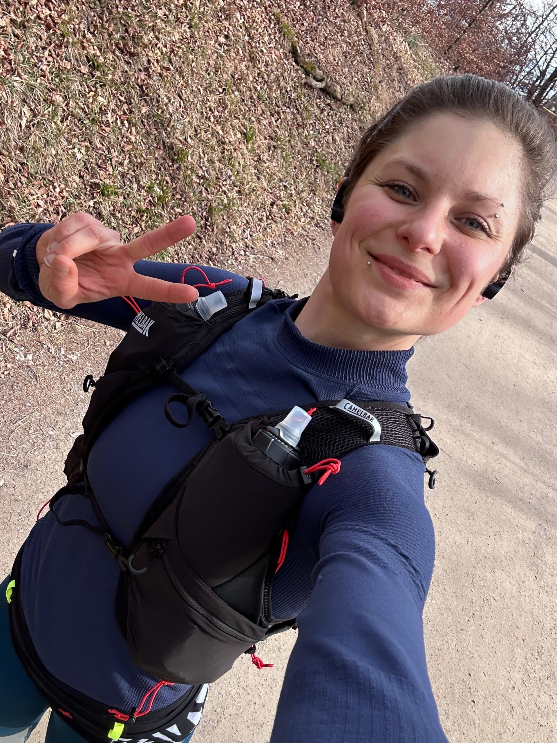 Abschalten beim Sport: Carmen Cereghetti, Palliaviva-Mitarbeiterin, setzt sich gerne Ziele.