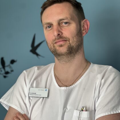Alf Schmidt, Palliativarzt im Spital Bülach.